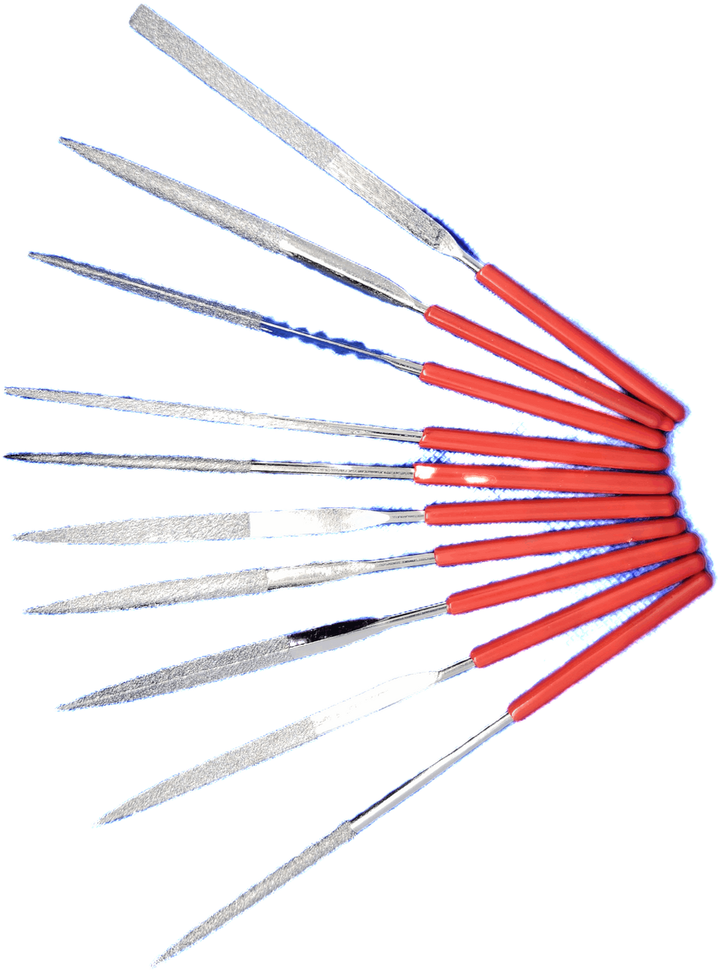 File Set Diamond Ship Metal 10 Pcs
