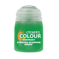 Contrast: Striking Scorpion Green