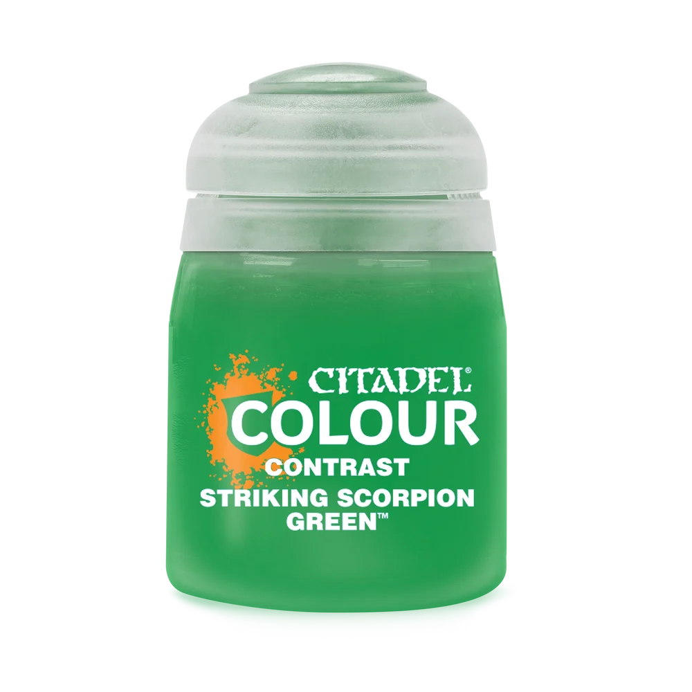 Contrast: Striking Scorpion Green