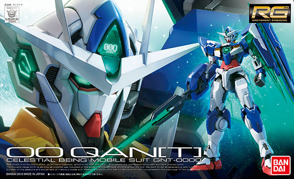 RG GUNDAM - 1/144 - OO QAN(T)