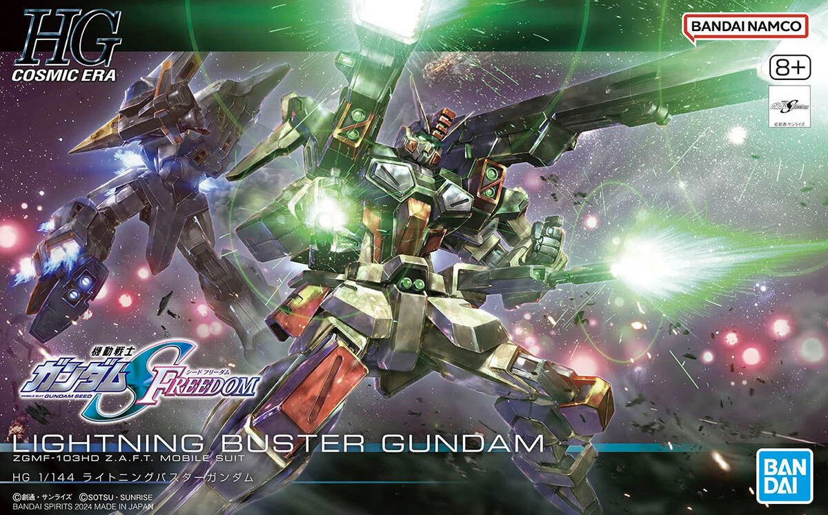 Bandai Gundam HG 1/144 Lightning Buster Gundam