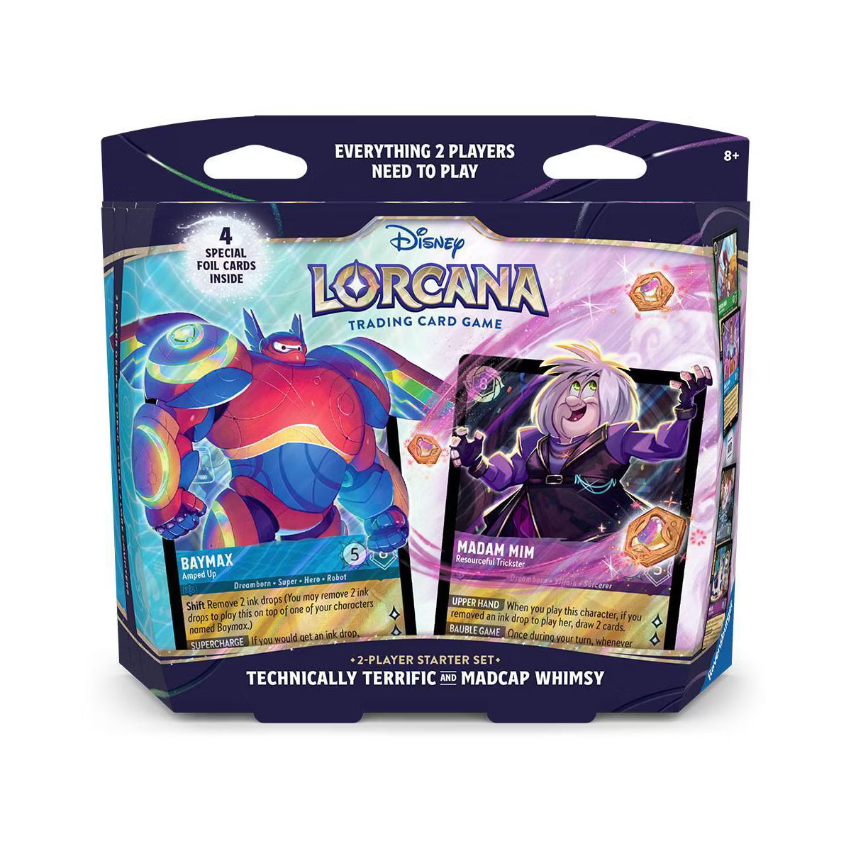 Disney Lorcana - TCG - Hyperia City Technically Terrific and Madcap Whimsy 2-Player Starter Deck