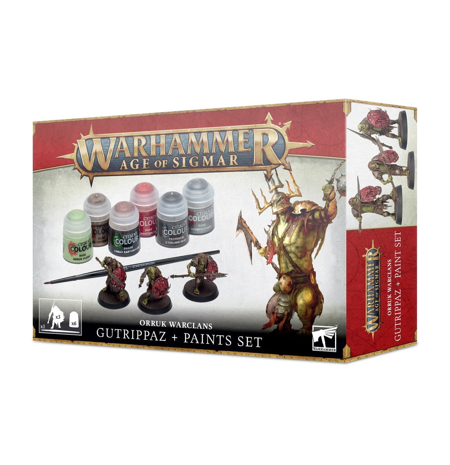 Gutrippaz + Paint set