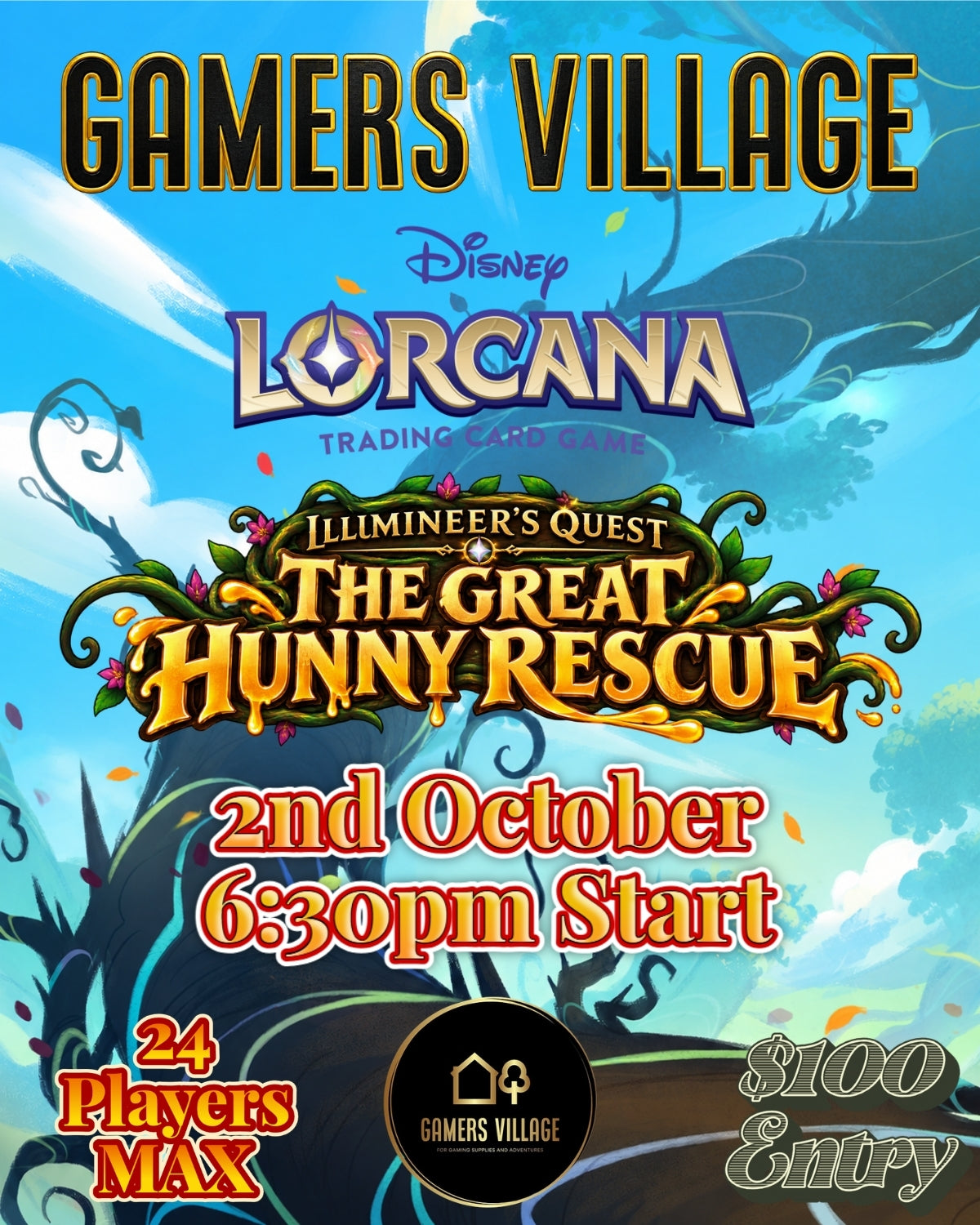 DISNEY LORCANA – ILLUMINEER'S QUEST: THE GREAT HUNNY RESCUE!