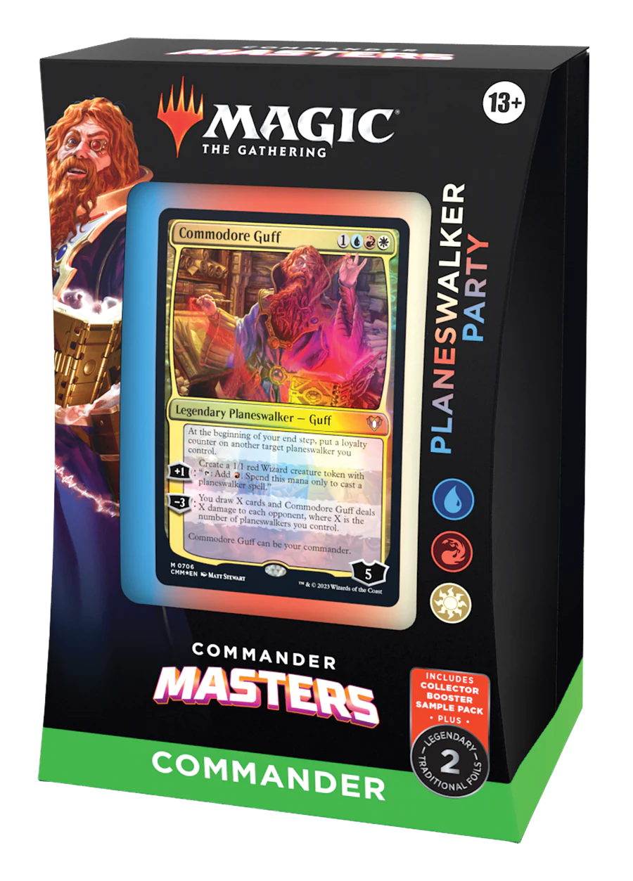 MAGIC THE GATHERING COMMANDER MASTERS COMMANDER DECK:PLANESWALKER PARTY
