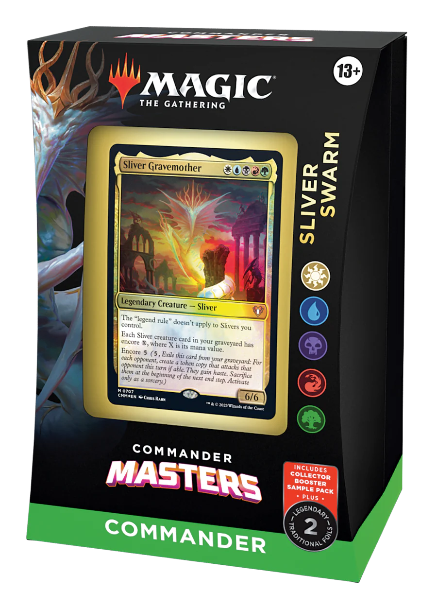 MAGIC THE GATHERING COMMANDER MASTERS COMMANDER DECK:SLIVER SWARM