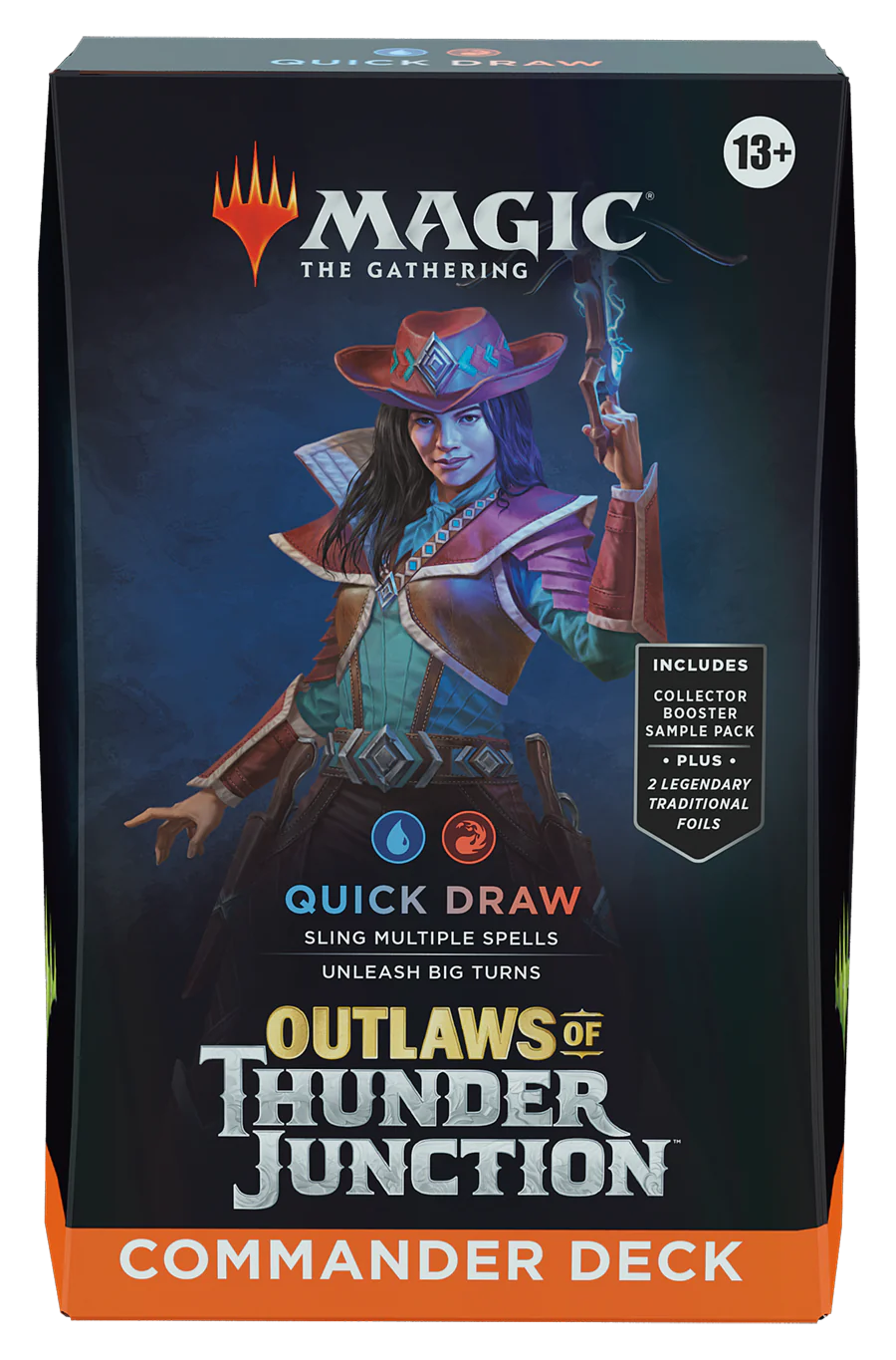 MAGIC THE GATHERING COMMANDER MASTERS COMMANDER DECK: Magic Outlaws of Thunder Junction Commander Deck