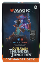 MAGIC THE GATHERING COMMANDER MASTERS COMMANDER DECK: Magic Outlaws of Thunder Junction Commander Deck