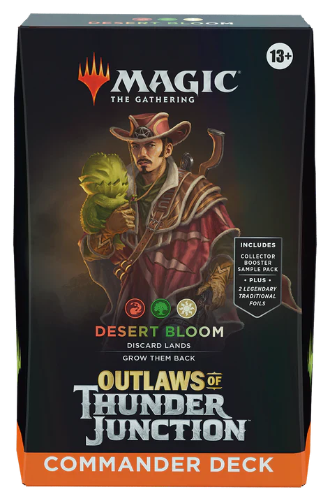 MAGIC THE GATHERING COMMANDER MASTERS COMMANDER DECK: Magic Outlaws of Thunder Junction Commander Deck
