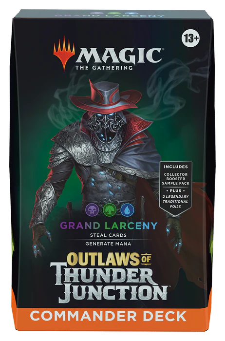 MAGIC THE GATHERING COMMANDER MASTERS COMMANDER DECK: Magic Outlaws of Thunder Junction Commander Deck