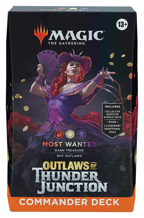 MAGIC THE GATHERING COMMANDER MASTERS COMMANDER DECK: Magic Outlaws of Thunder Junction Commander Deck