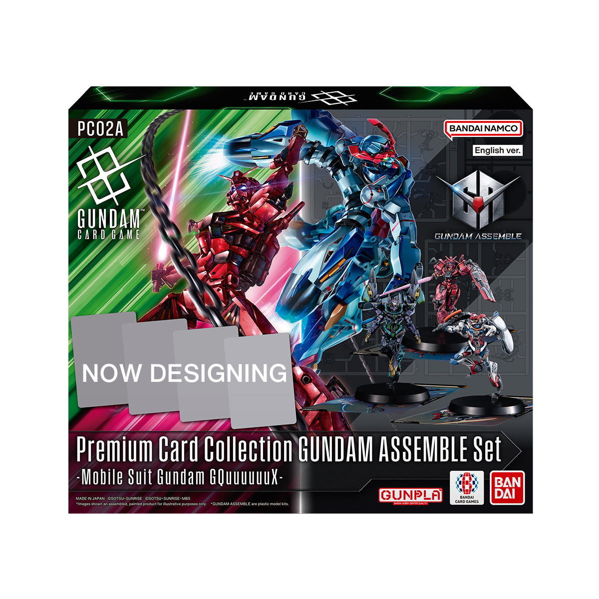 Gundam Card Game: Gundam Assemble – Premium Collection Display: GQuuuuuuX [PC02A]
