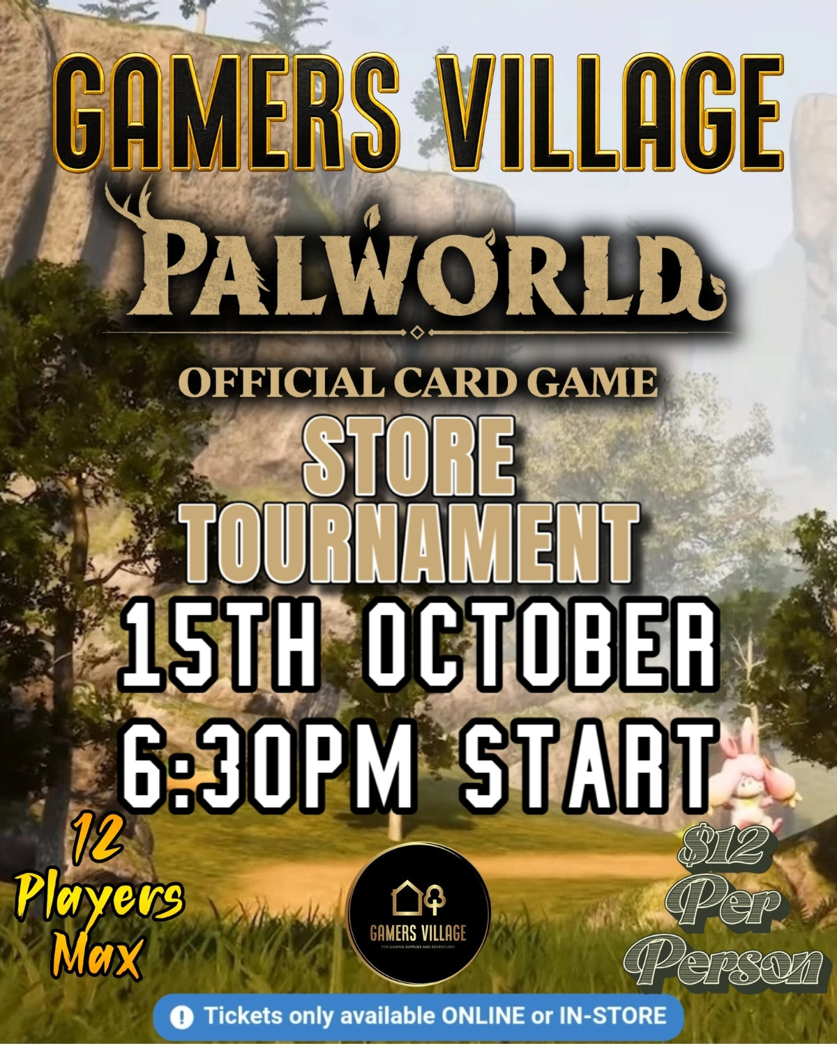 PALWORLD TCG EVENT – PALWORLD CARD GAME TOURNAMENT!