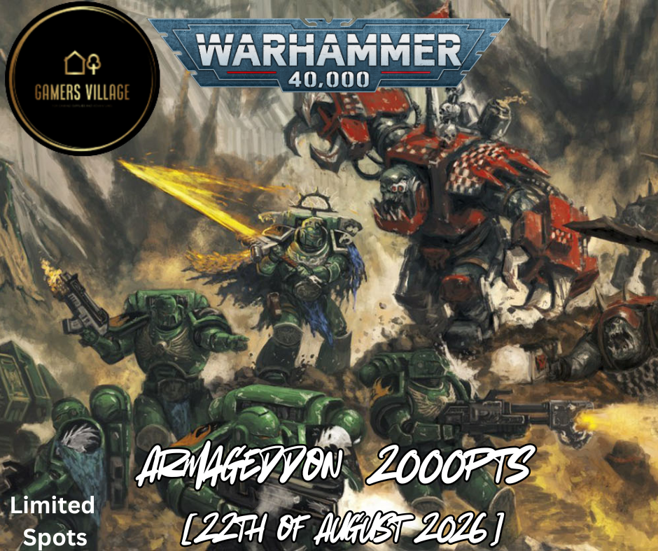 Warhammer 40k : Armageddon  2000pts  [19th of August 2026]