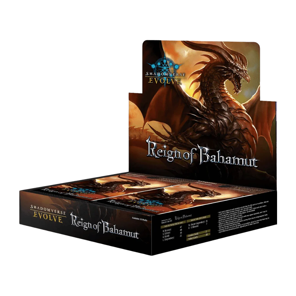 [Shadowverse: Evolve] BP02 Reign of Bahamut Booster Box