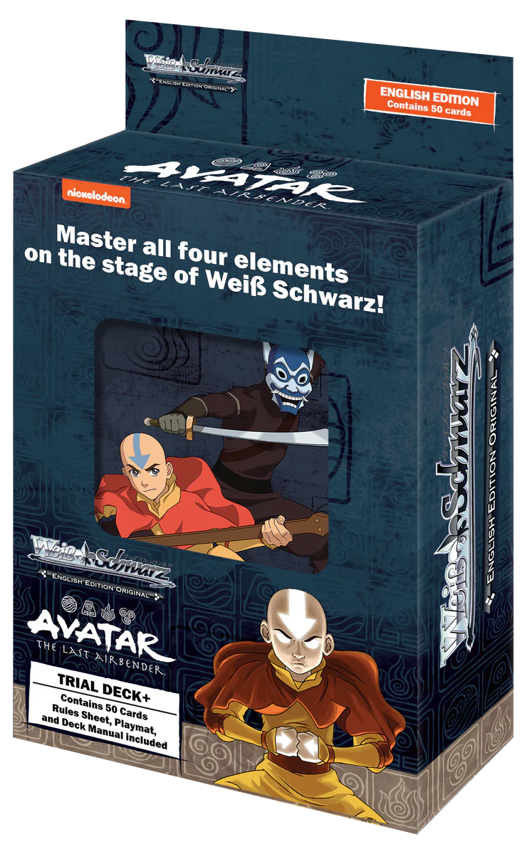 [Weiss Schwarz] Avatar: The Last Airbender Trial ﻿Deck
