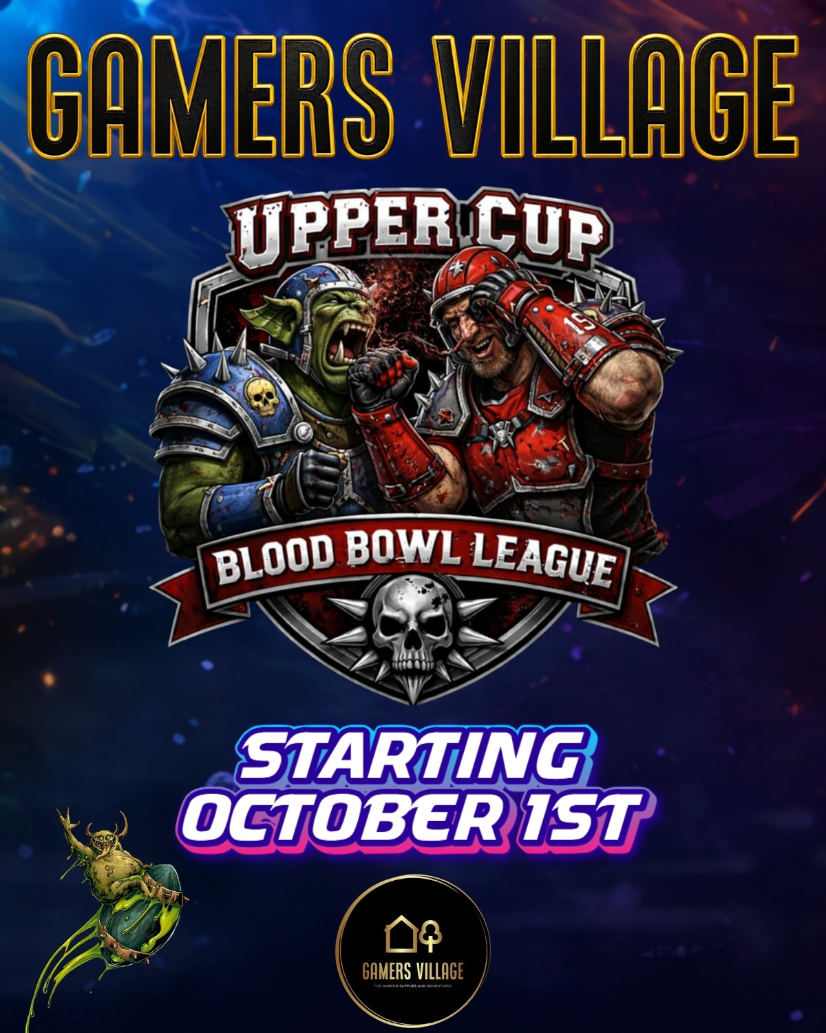 Blood Bowl (Upper Cup 2) Season 3 KickOff -Thursday Night Football