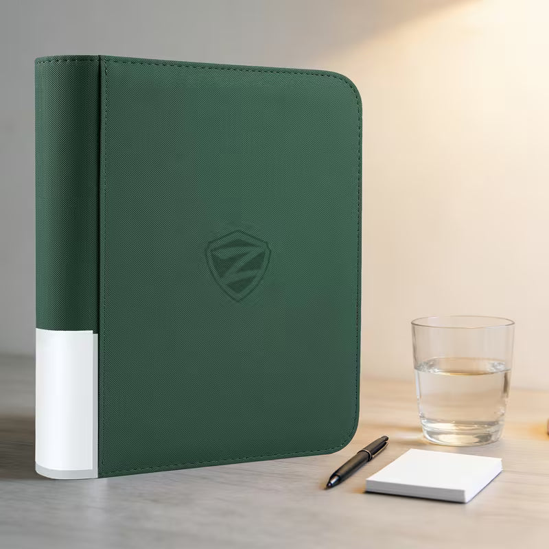 Premium Z 360 Side Loading Pocket Zip Binder – 9 Pocket Trading Card Album Folder