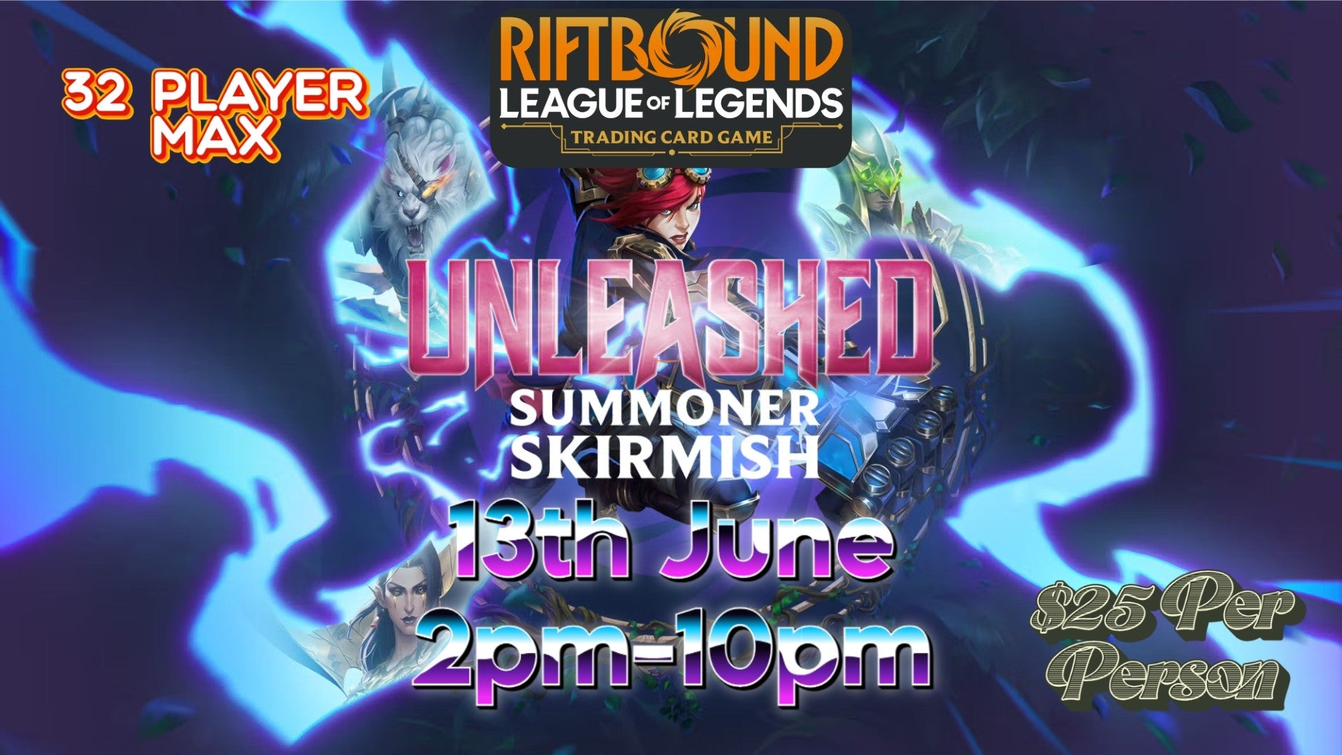 GAMERS VILLAGE RIFTBOUND SUMMONER SKIRMISH – JUNE EVENT [13 JUNE 2026]