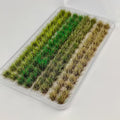 120 Assorted Miniature Grass Tufts (8mm)