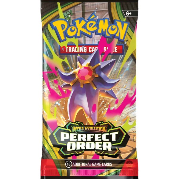 Pokemon Mega Evolution: Perfect Order Booster Pack – Online Store