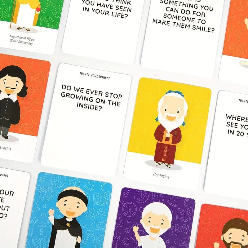 Mighty Philosophers Card Game