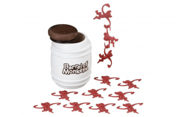 Barrel of Monkeys Game: Rustic Series Edition