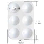 White Palette Artist Watercolor Painting Tray