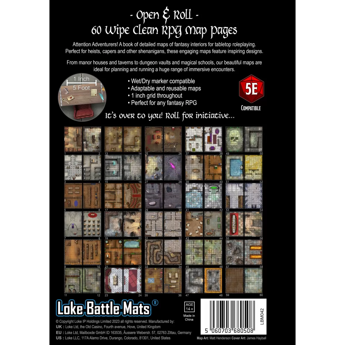 Big Book of Battle Mats Rooms Vaults Chambers