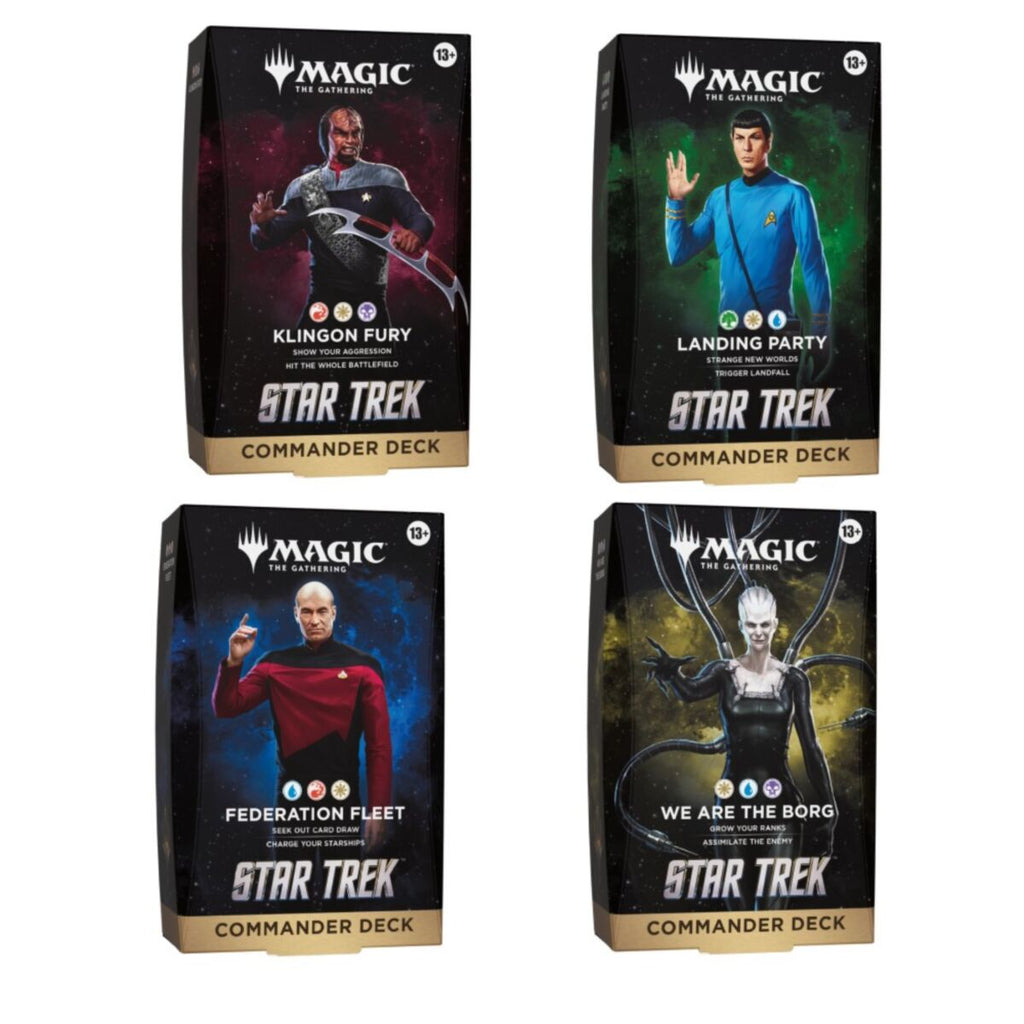 Magic Star Trek - Commander Decks - Various