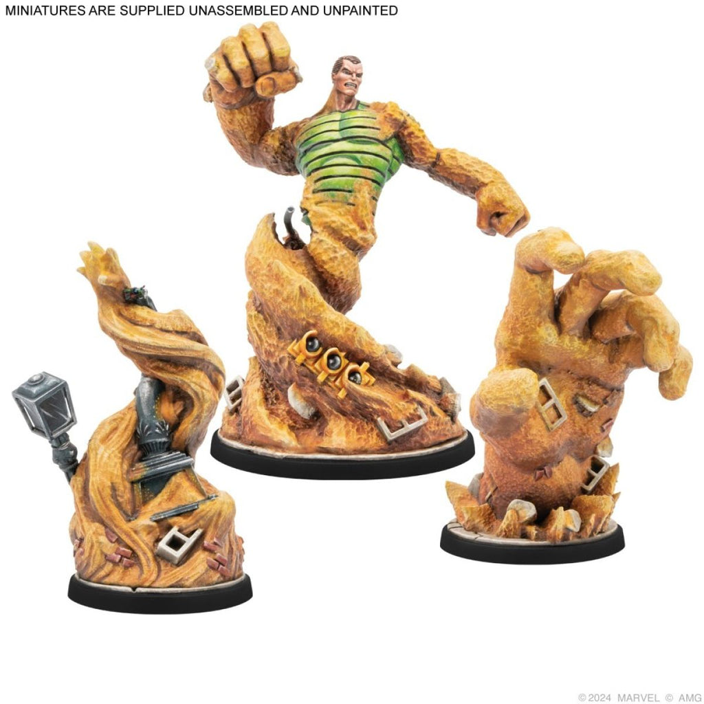 Marvel Crisis Protocol Miniatures Game Electro & Sandman & Shocker & Vulture