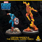Marvel Crisis Protocol : Captain America & The Original Human Torch
