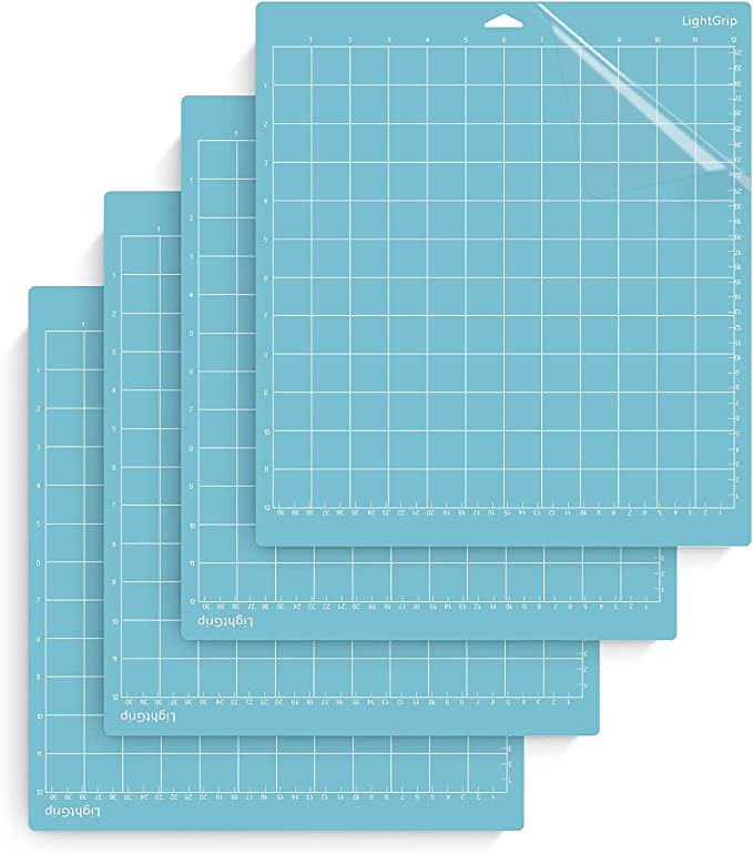 adhesive cut mat -blue