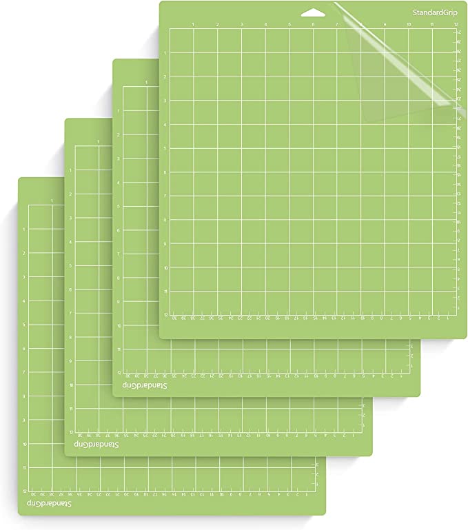 adhesive cut mat -green