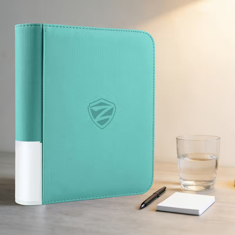 Premium Z 360 Side Loading Pocket Zip Binder – 9 Pocket Trading Card Album Folder