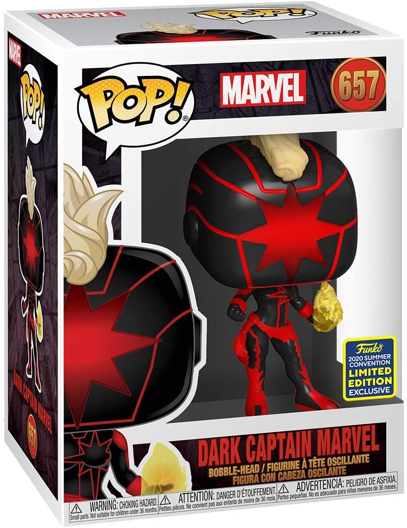 Dark Captain Marvel #657 Funko POP! Marvel