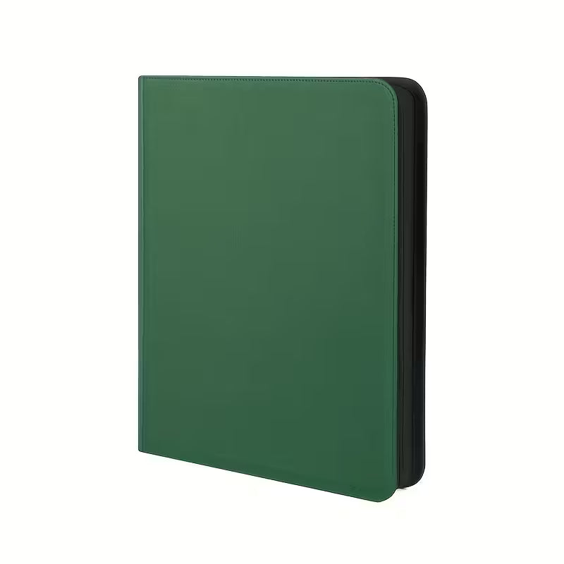 360 Side Loading Pocket Zip Binder - 9 Pocket Trading Card Album Folder