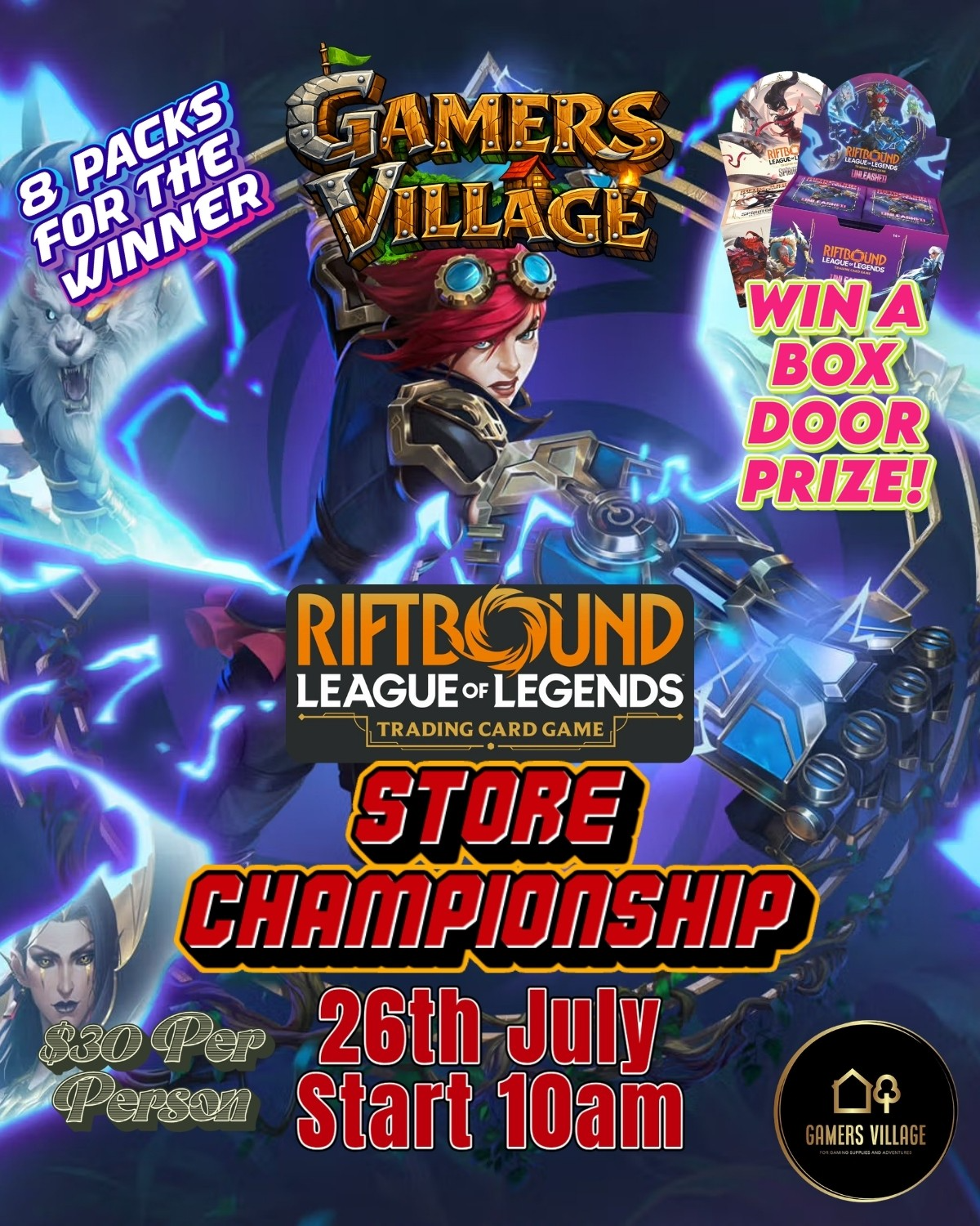 GAMERS VILLAGE RIFTBOUND STORE CHAMPIONSHIPS – JULY EVENT [26 JULY 2026]