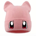 Cute Anime Eyes Knitted Beanie