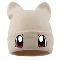 Cute Anime Eyes Knitted Beanie