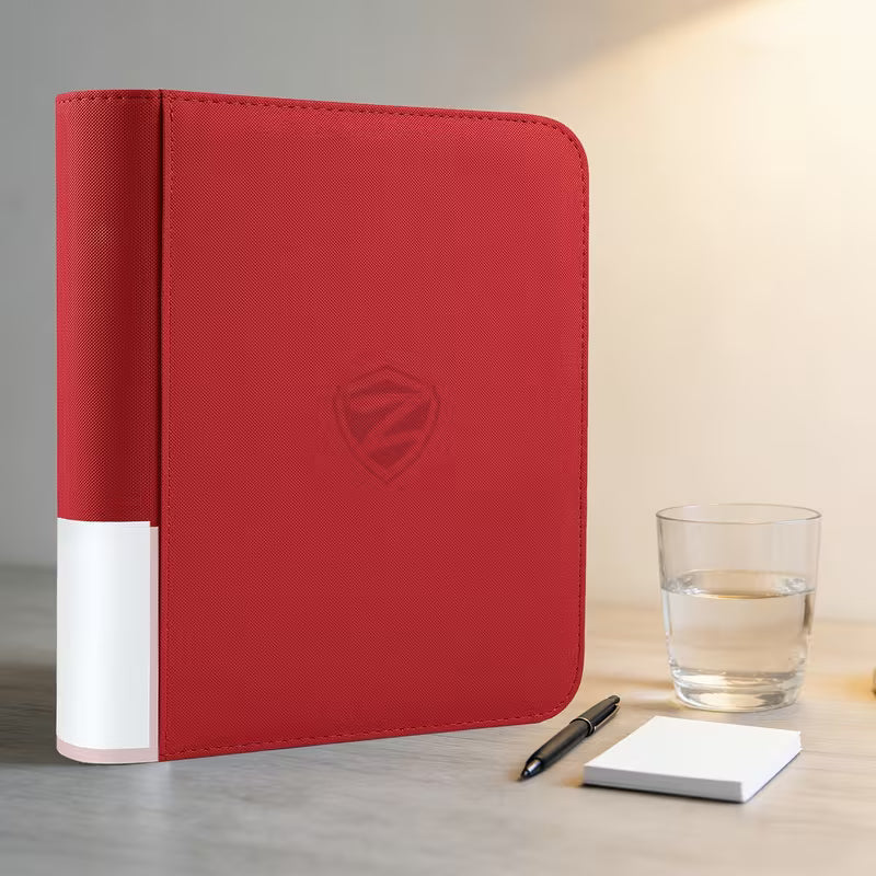 Premium Z 360 Side Loading Pocket Zip Binder – 9 Pocket Trading Card Album Folder