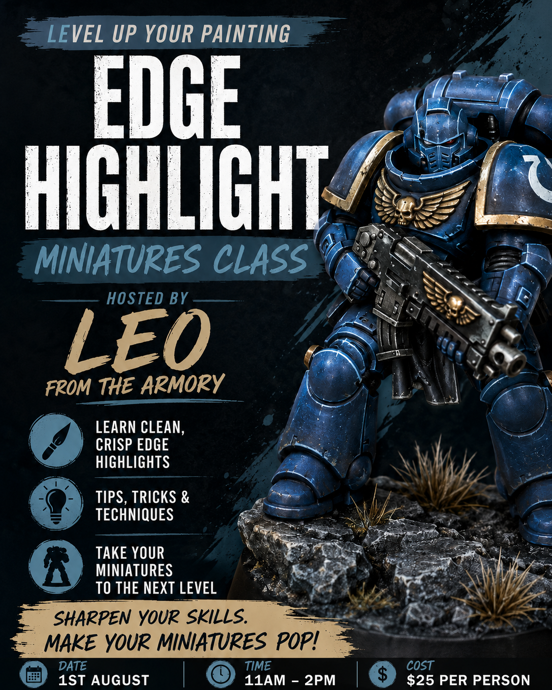 Edge Highlighting Class with the Armory [1st August 2026]