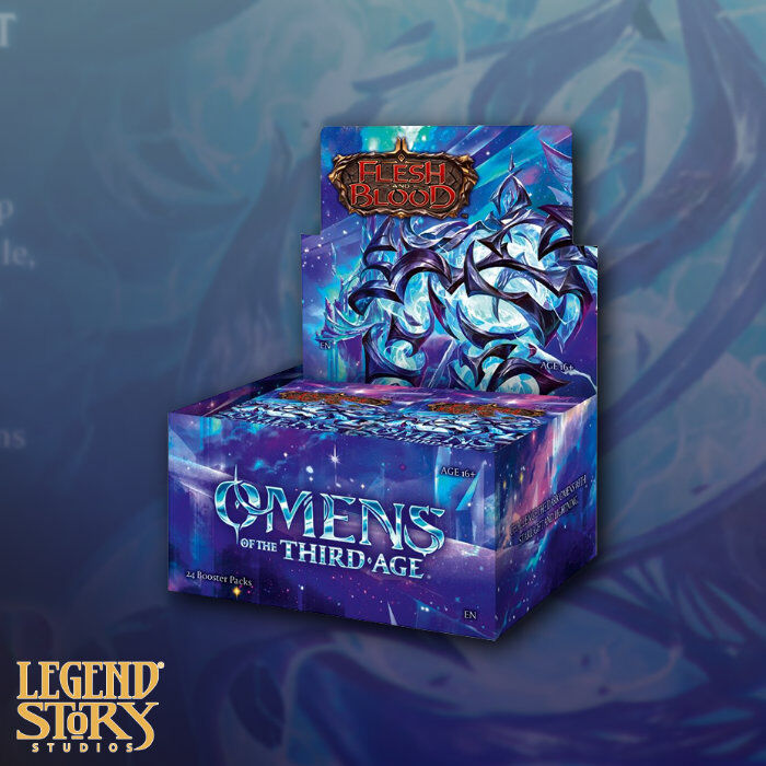 Flesh and Blood: Omens of the Third Age – Booster Display