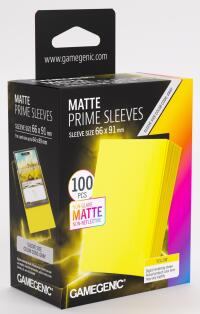 Gamegenic Matte Prime Card Sleeves (66mm x 91mm) (100 Sleeves Per Pack)