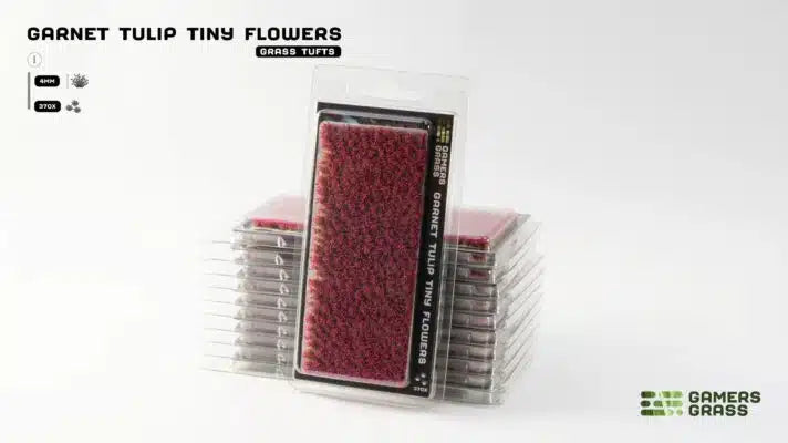 Garnet Tulip Tiny Flowers