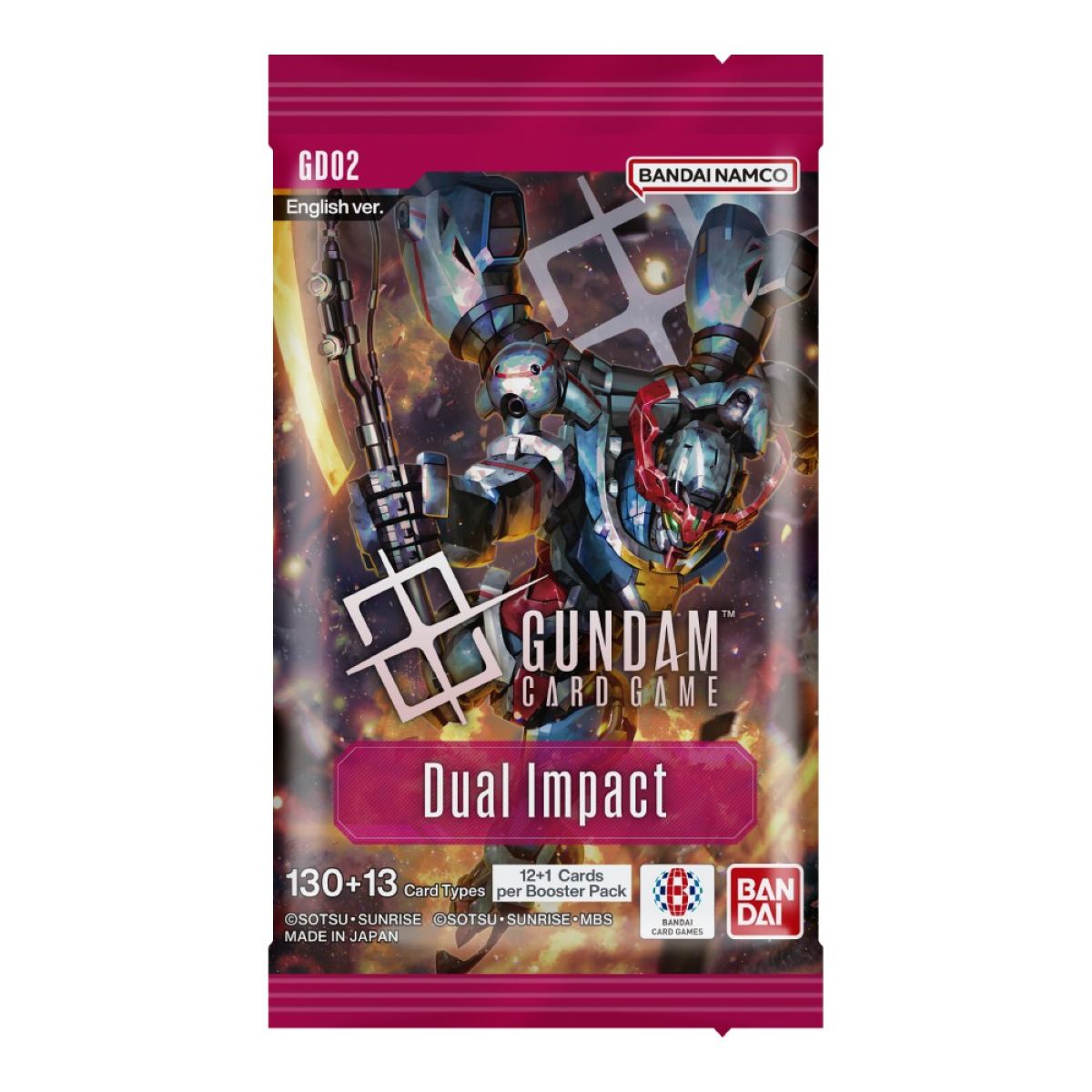 Gundam Card Game: Booster Display - Dual Impact [GD02] (WAVE 2 RELEASE )	Now Available