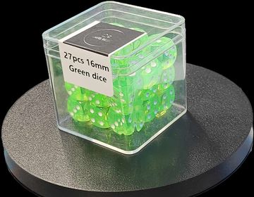 Regular D6 27pcs 16mm Dice - Various Colours