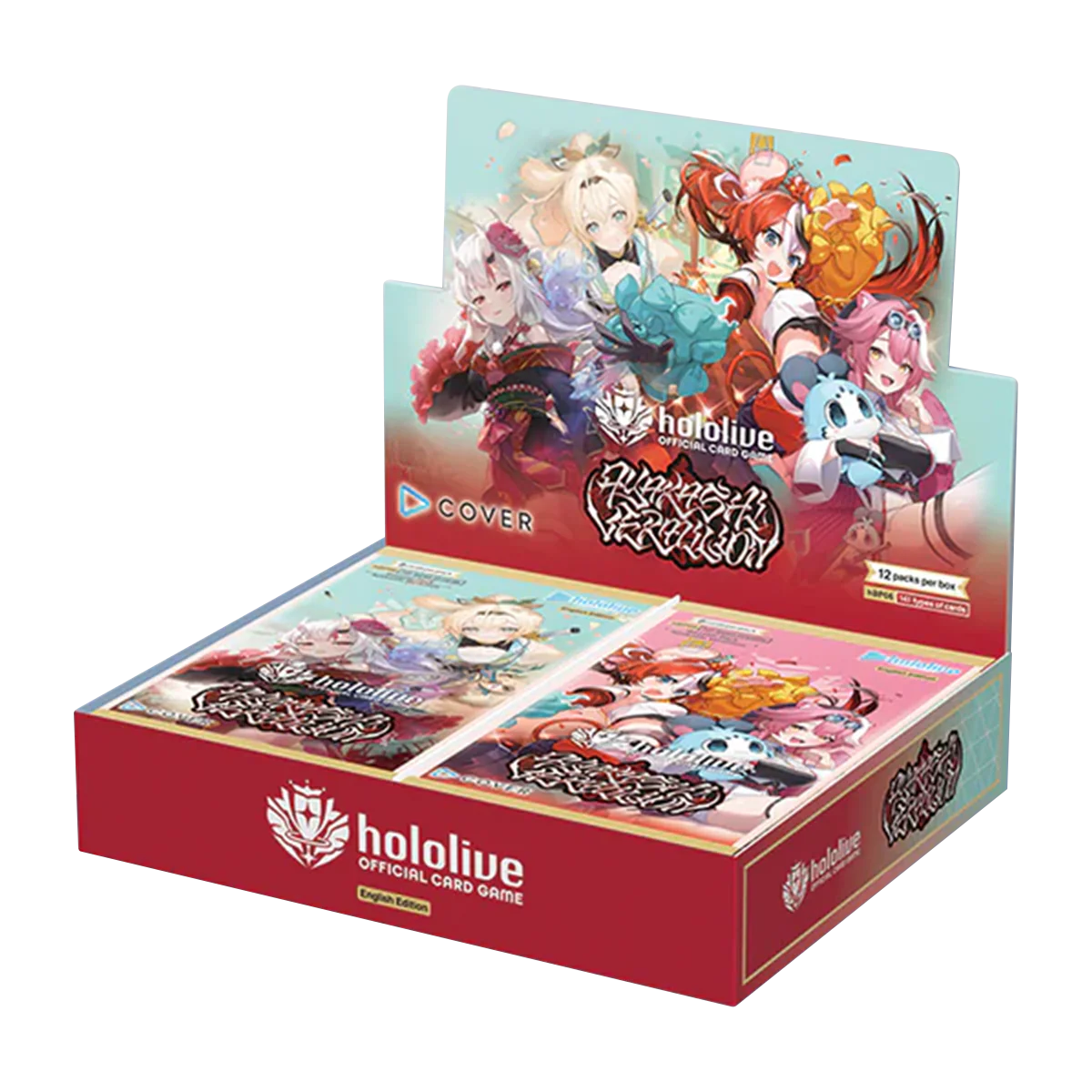 [hololive OFFICIAL CARD GAME] hBP06e Ayakashi Vermilion - Booster Box