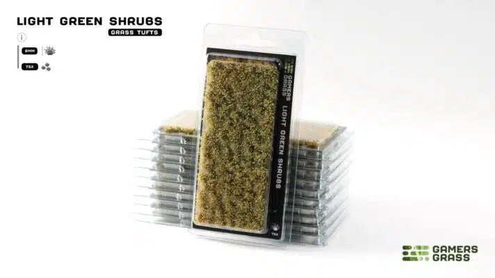 Light Green Shrubs
