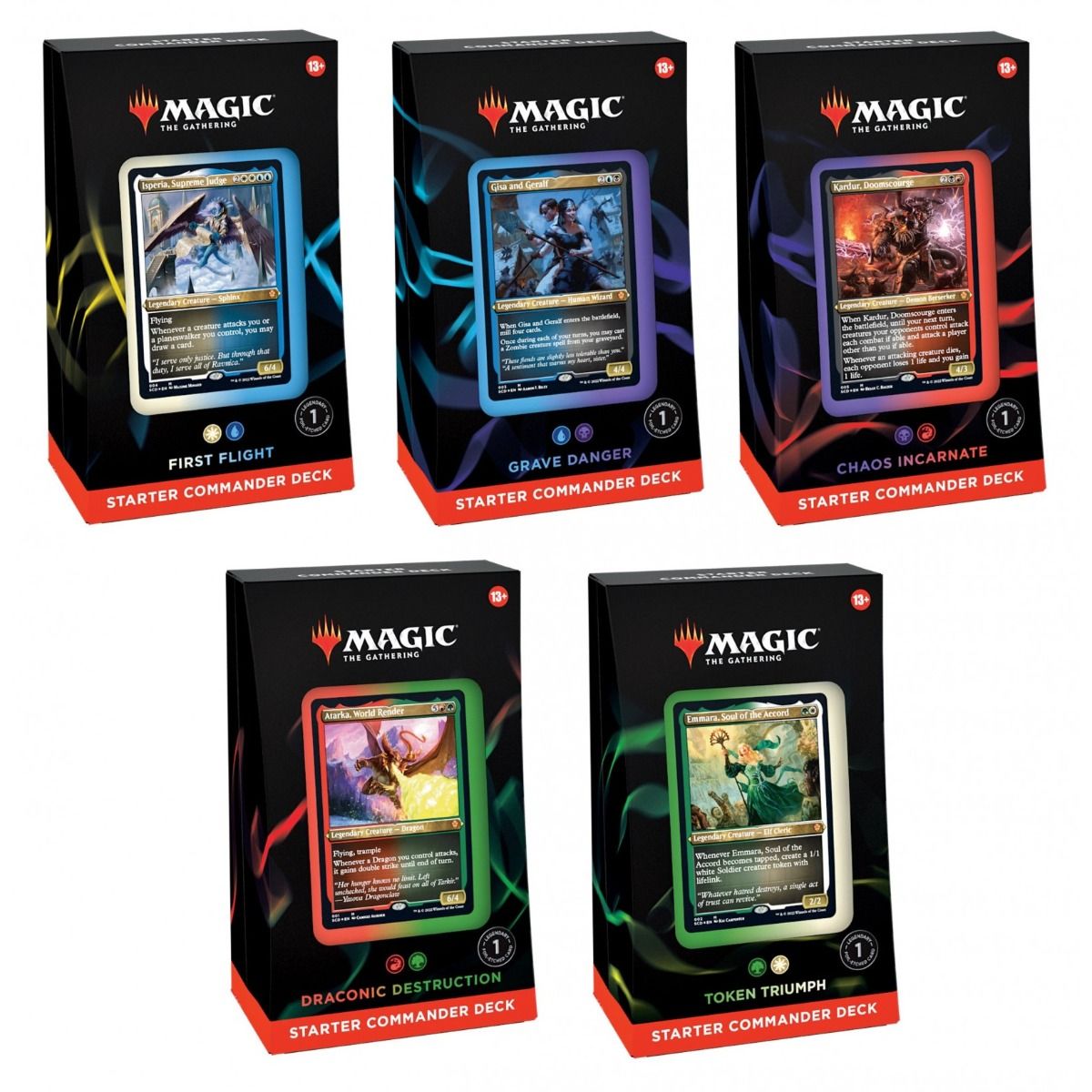 Magic Starter Commander 2022 Deck -Variants